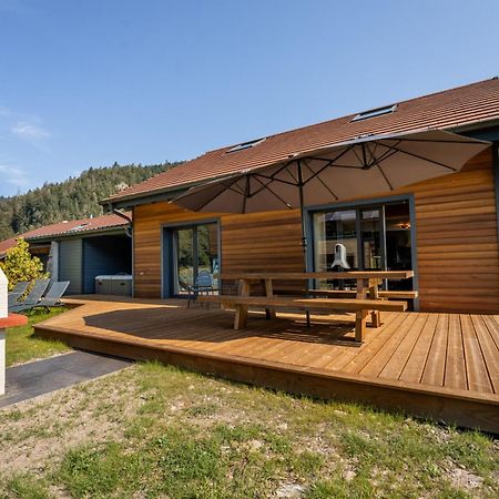 Chalet Nemesia Avec Spa A Gérardmer Exteriör bild