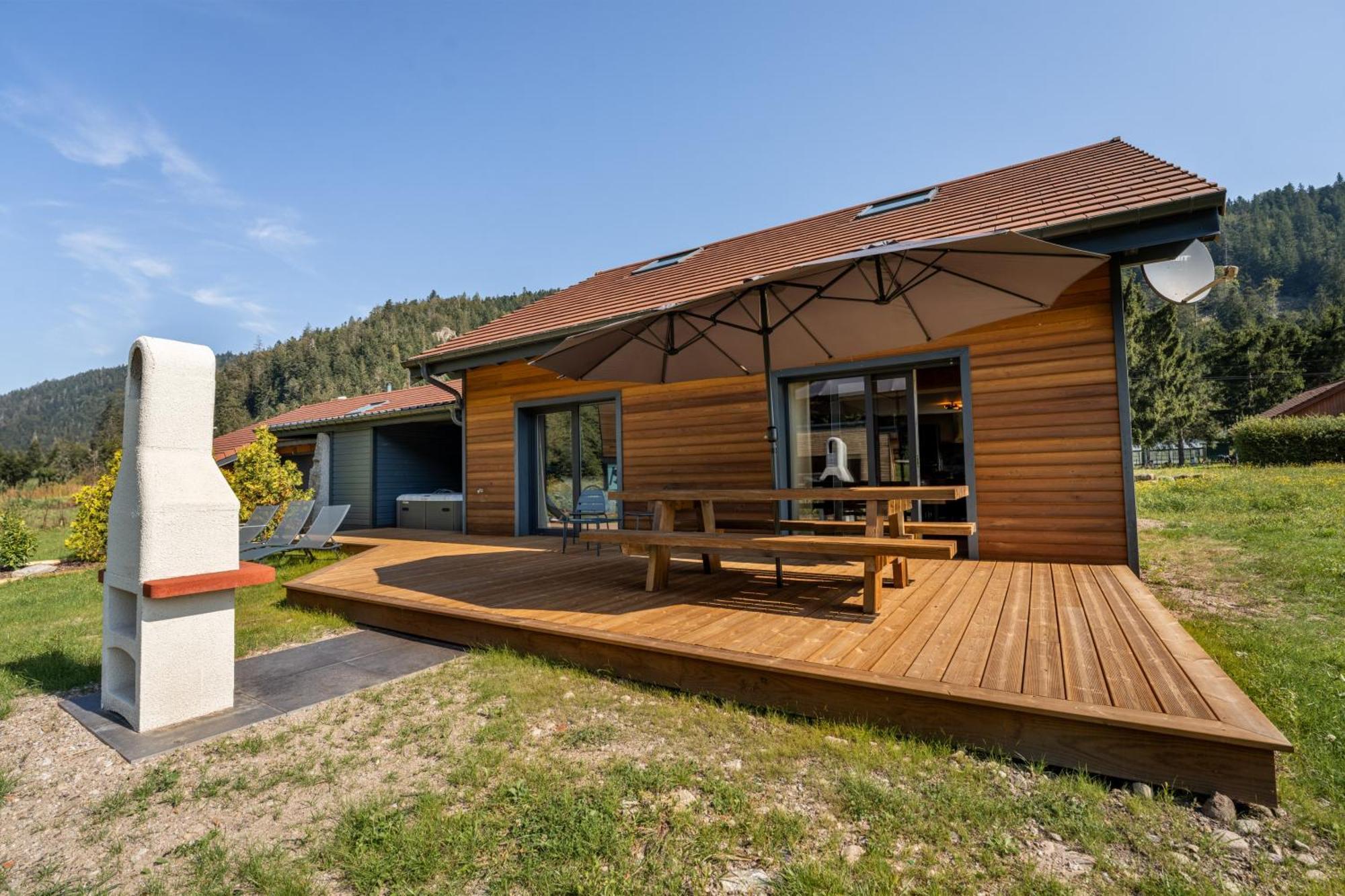 Chalet Nemesia Avec Spa A Gérardmer Exteriör bild