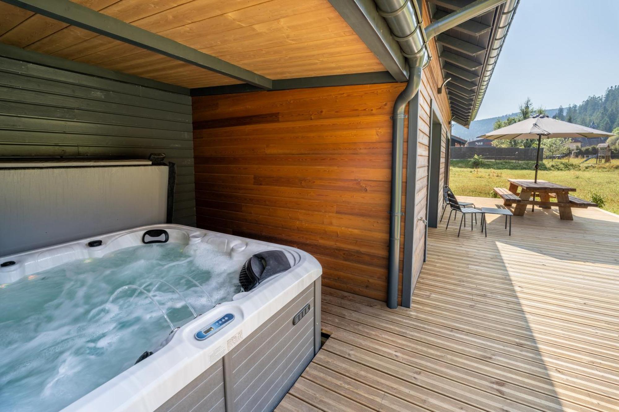 Chalet Nemesia Avec Spa A Gérardmer Exteriör bild
